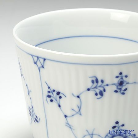 ロイヤルコペンハーゲン（Royal Copenhagen） ブルー フルーテッド プレイン ハイハンドルマグ 1101090／1017175