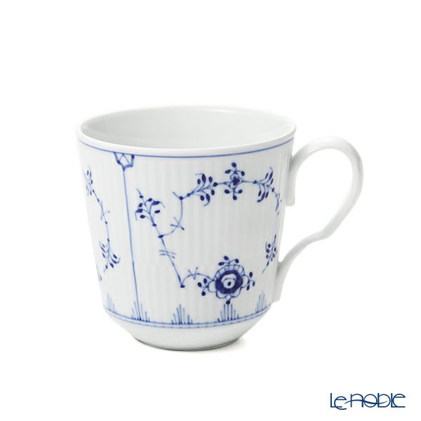 ロイヤルコペンハーゲン（Royal Copenhagen） ブルー フルーテッド プレイン マグカップ（M） 350ml 1101102／1017178