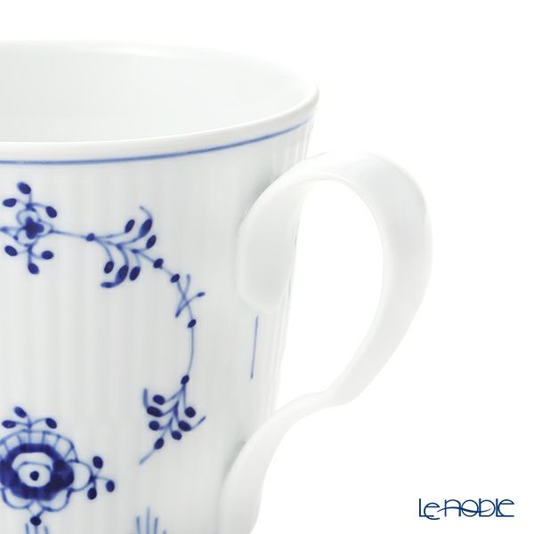 ロイヤルコペンハーゲン（Royal Copenhagen） ブルー フルーテッド プレイン マグカップ（M） 350ml 1101102／1017178
