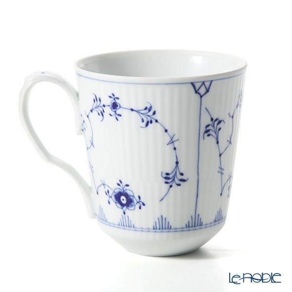 ロイヤルコペンハーゲン（Royal Copenhagen） ブルー フルーテッド プレイン マグ（L） 380ml 1101103／1017179