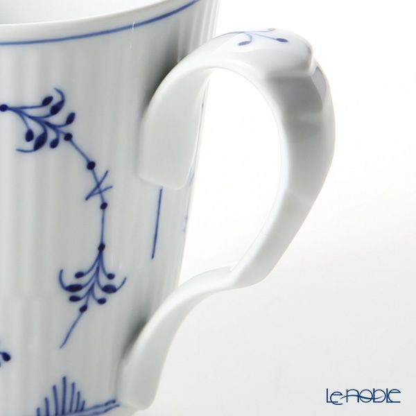 ロイヤルコペンハーゲン（Royal Copenhagen） ブルー フルーテッド プレイン マグ（L） 380ml 1101103／1017179