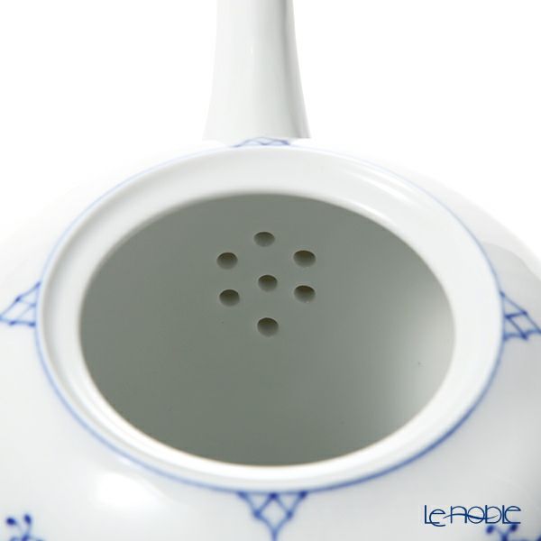 ロイヤルコペンハーゲン（Royal Copenhagen） ブルー フルーテッド プレイン ティーポット（L） 1000ml 1101141／1017182