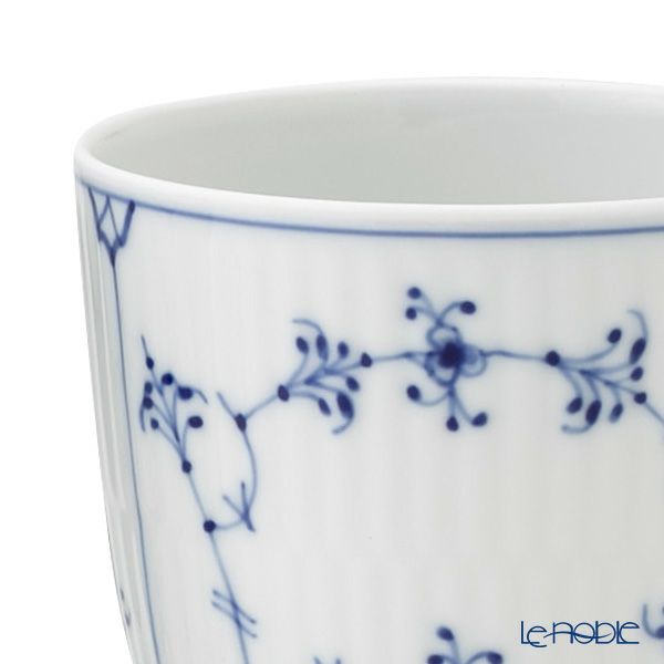 ロイヤルコペンハーゲン（Royal Copenhagen） ブルー フルーテッド プレイン カップ ペア 7.5×H6cm 130ml 1101149／1062453