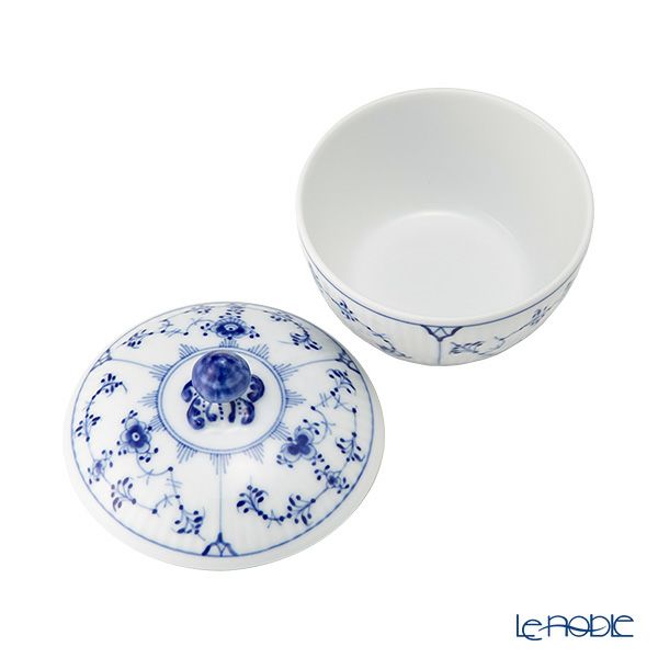 ロイヤルコペンハーゲン（Royal Copenhagen） ブルー フルーテッド プレイン シュガー（S） 8.5cm 150ml 1101153／1017183