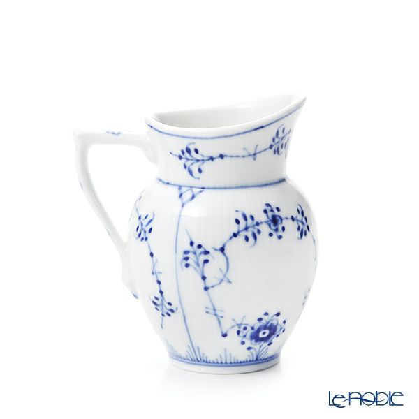ロイヤルコペンハーゲン（Royal Copenhagen） ブルー フルーテッド プレイン クリーマー（S） 80ml 1101392／1017187