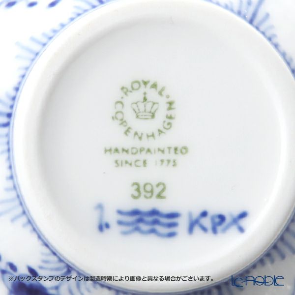 ロイヤルコペンハーゲン（Royal Copenhagen） ブルー フルーテッド プレイン クリーマー（S） 80ml 1101392／1017187