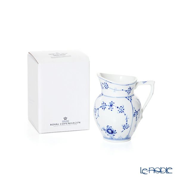 ロイヤルコペンハーゲン（Royal Copenhagen） ブルー フルーテッド プレイン クリーマー（S） 80ml 1101392／1017187