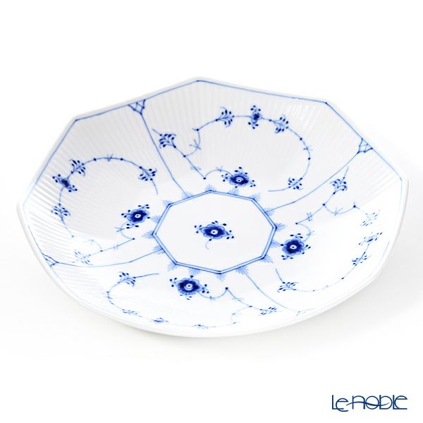 ロイヤルコペンハーゲン（Royal Copenhagen） ブルー フルーテッド プレイン アーチボウル 25cm 1101398