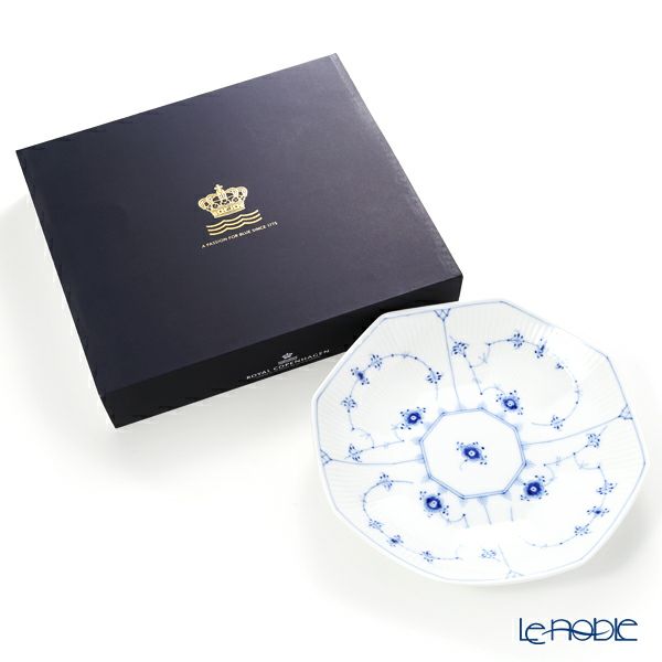 ロイヤルコペンハーゲン（Royal Copenhagen） ブルー フルーテッド プレイン アーチボウル 25cm 1101398