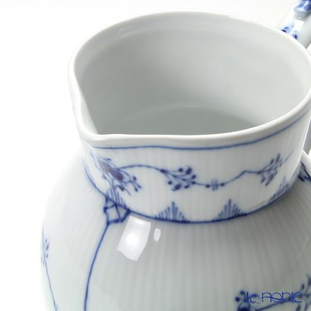 ロイヤルコペンハーゲン（Royal Copenhagen） ブルー フルーテッド プレイン ミルクジャグ 1101442／1017188