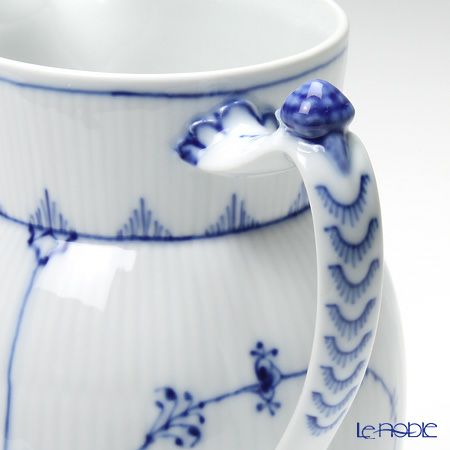 ロイヤルコペンハーゲン（Royal Copenhagen） ブルー フルーテッド プレイン ミルクジャグ 1101442／1017188