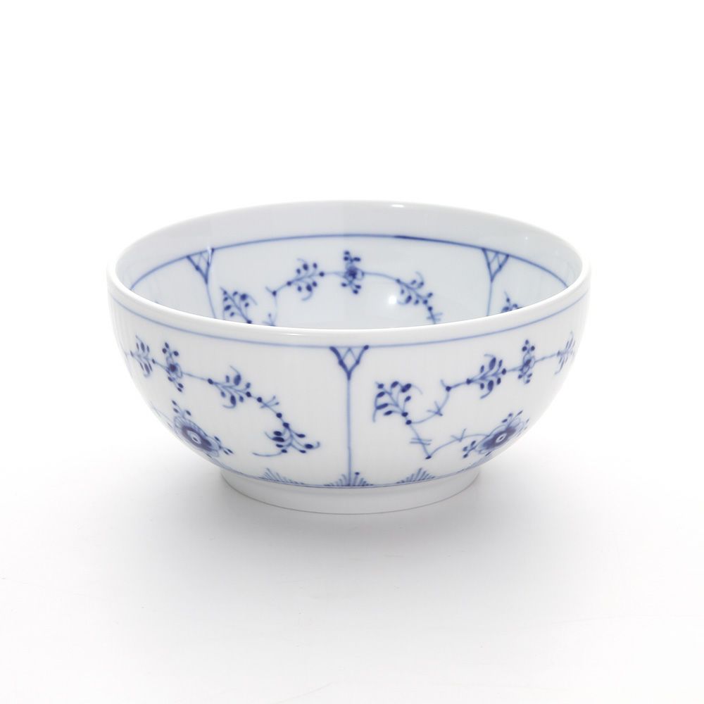 ロイヤルコペンハーゲン（Royal Copenhagen） ブルー フルーテッド プレイン ボウル 13×6cm 1101454／1016765