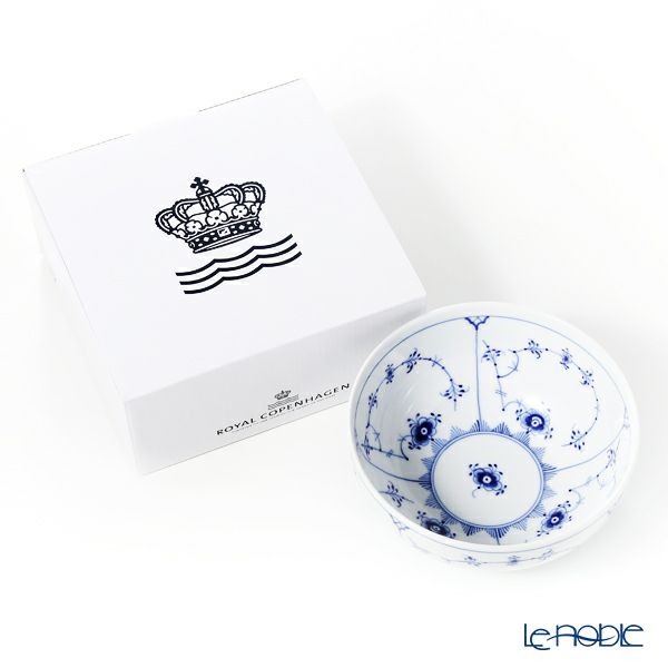 ロイヤルコペンハーゲン（Royal Copenhagen） ブルー フルーテッド プレイン ボウル 15cm×H7cm 1101455