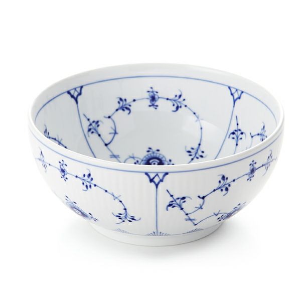 ロイヤルコペンハーゲン（Royal Copenhagen） ブルー フルーテッド プレイン ボウル 15cm×H7cm 1101455