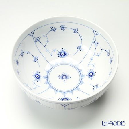 ロイヤルコペンハーゲン（Royal Copenhagen） ブルー フルーテッド プレイン ボウル 18×8.5cm 1101456／1017190