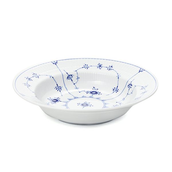 ロイヤルコペンハーゲン（Royal Copenhagen） ブルー フルーテッド プレイン プレート（ディープ） 23cm 1101605／1017196