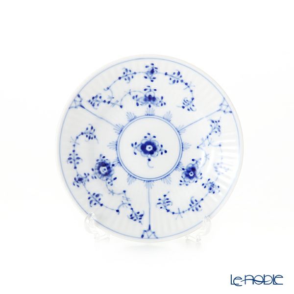 ロイヤルコペンハーゲン（Royal Copenhagen） ブルー フルーテッド プレイン プレート 11cm 1101612