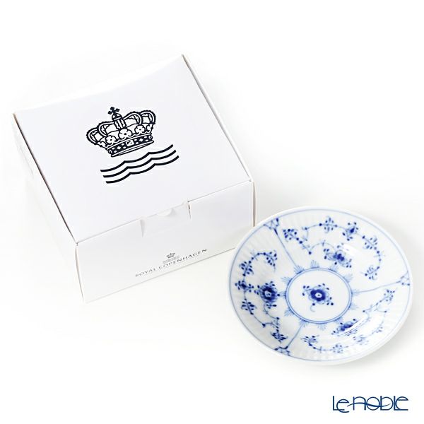 ロイヤルコペンハーゲン（Royal Copenhagen） ブルー フルーテッド プレイン プレート 11cm 1101612