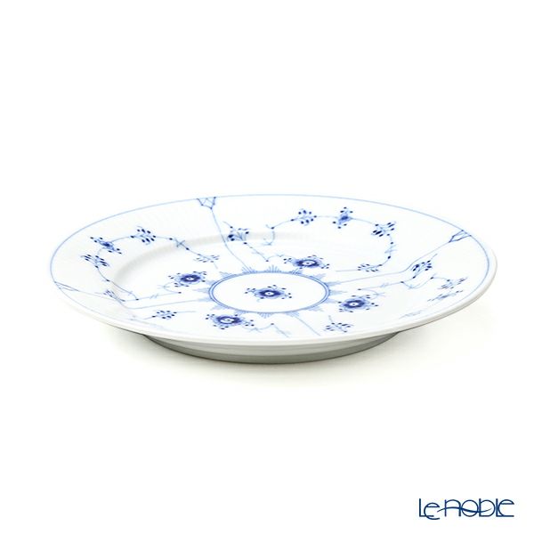 ロイヤルコペンハーゲン（Royal Copenhagen） ブルー フルーテッド プレイン プレート（フラット） 22cm 1101622／1017200