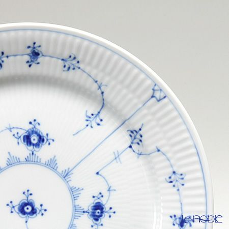 ロイヤルコペンハーゲン（Royal Copenhagen） ブルー フルーテッド プレイン プレート（フラット） 25cm 1101625／1017201