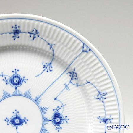 ロイヤルコペンハーゲン（Royal Copenhagen） ブルー フルーテッド プレイン プレート（フラット） 27cm 1101627／1017202