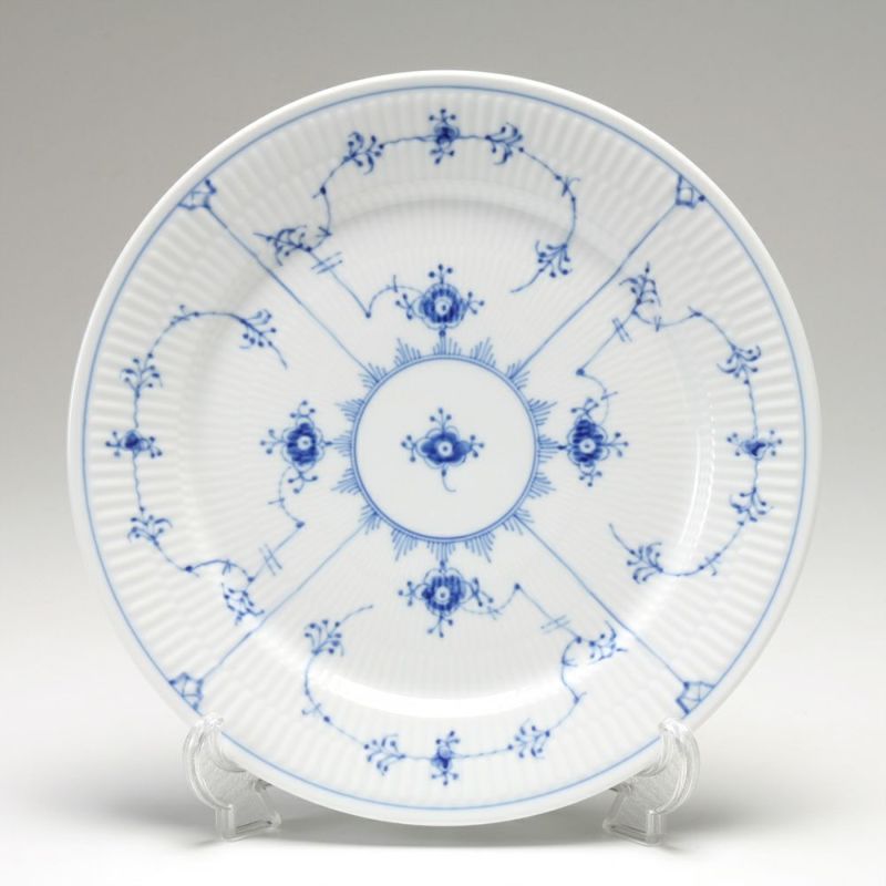 ロイヤルコペンハーゲン（Royal Copenhagen） ブルー フルーテッド プレイン プレート（フラット） 27cm 1101627／1017202