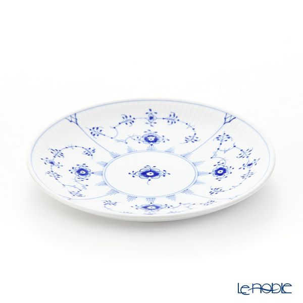 ロイヤルコペンハーゲン（Royal Copenhagen） ブルー フルーテッド プレイン クーププレート 15cm 1101725