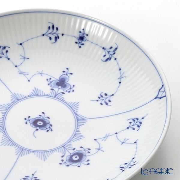ロイヤルコペンハーゲン（Royal Copenhagen） ブルー フルーテッド プレイン ディーププレート 20×H3.5cm 1101730