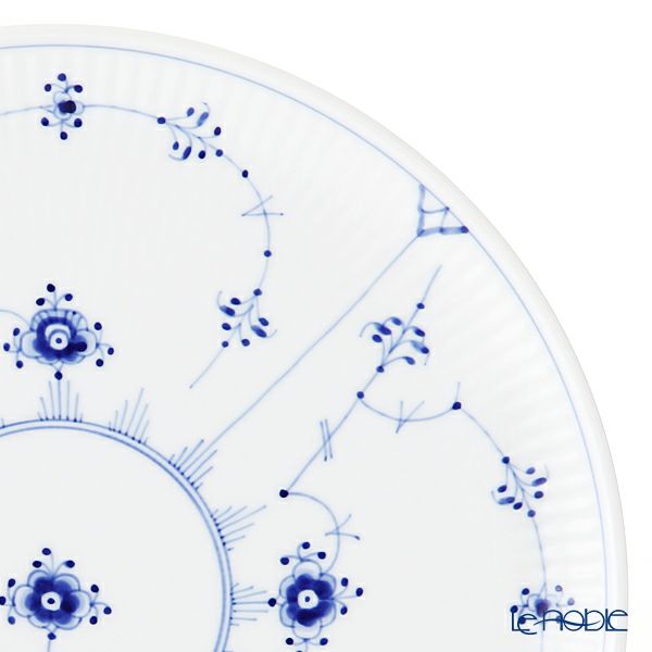 ロイヤルコペンハーゲン（Royal Copenhagen） ブルー フルーテッド プレイン クーププレート 23cm 1101733