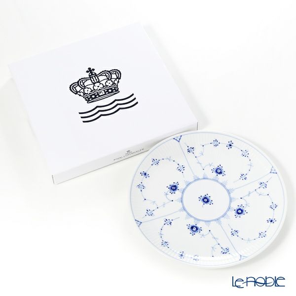 ロイヤルコペンハーゲン（Royal Copenhagen） ブルー フルーテッド プレイン クーププレート 23cm 1101733