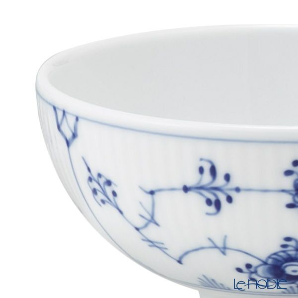 ロイヤルコペンハーゲン（Royal Copenhagen） ブルー フルーテッド プレイン ライスボウル／茶碗 300ml ペア 1101943／1062491