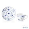 ロイヤルコペンハーゲン（Royal Copenhagen） ブルー フルーテッド ハーフレース カップ＆ソーサー 200ml 1102059／1020522