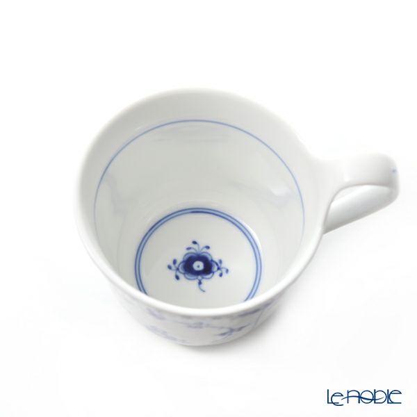 ロイヤルコペンハーゲン（Royal Copenhagen） ブルー フルーテッド ハーフレース ハイハンドル マグ 330ml 1102090／1026447