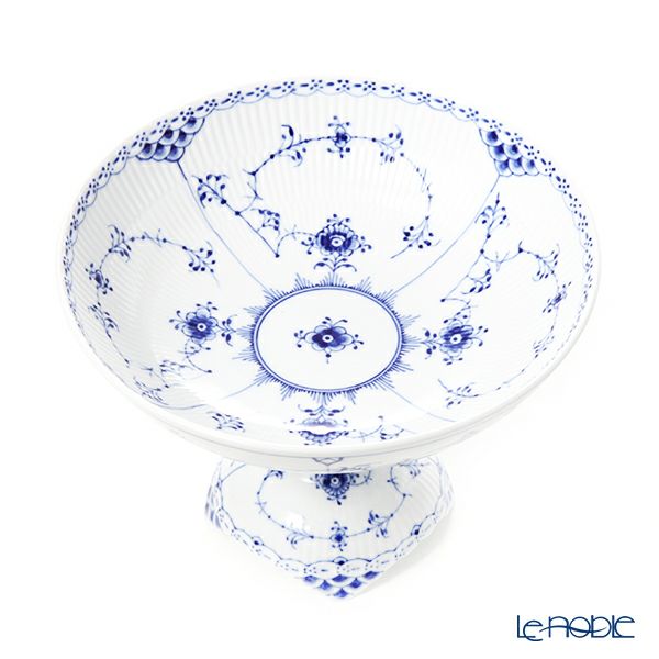 ロイヤルコペンハーゲン（Royal Copenhagen） ブルー フルーテッド ハーフレース コンポート 14cm 1102428／1017215