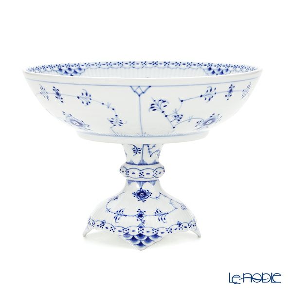 ロイヤルコペンハーゲン（Royal Copenhagen） ブルー フルーテッド ハーフレース コンポート 14cm 1102428／1017215