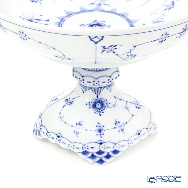 ロイヤルコペンハーゲン（Royal Copenhagen） ブルー フルーテッド ハーフレース コンポート 14cm 1102428／1017215