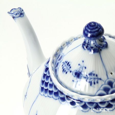 ロイヤルコペンハーゲン（Royal Copenhagen） ブルー フルーテッド フルレース ティーポット 1000ml 1103141／1017228