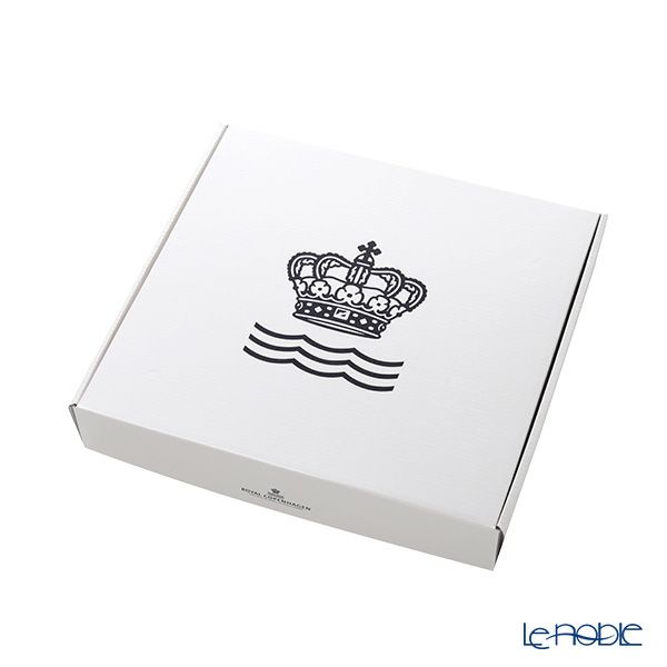 ロイヤルコペンハーゲン（Royal Copenhagen） ブルー フルーテッド フルレース ケーキディッシュ スクエア 26cm 1103420／1016784