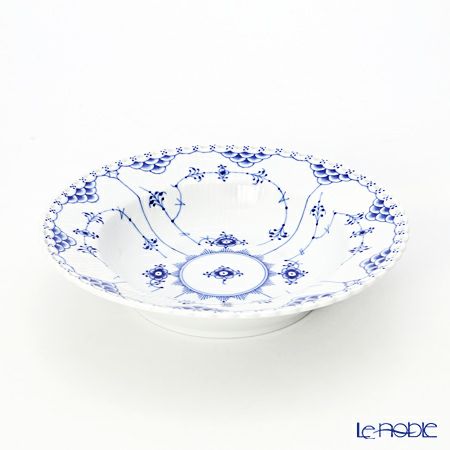 ロイヤルコペンハーゲン（Royal Copenhagen） ブルー フルーテッド フルレース プレート（ディープ） 23cm 1103605／1017236