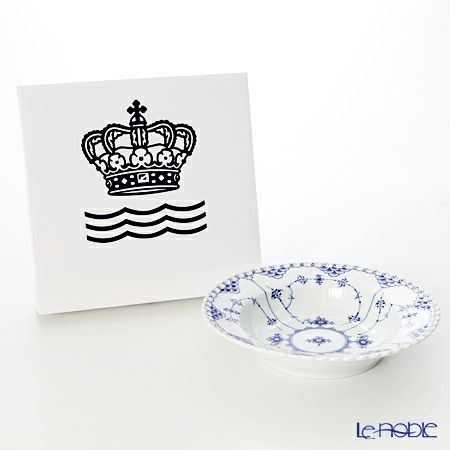 ロイヤルコペンハーゲン（Royal Copenhagen） ブルー フルーテッド フルレース プレート（ディープ） 23cm 1103605／1017236