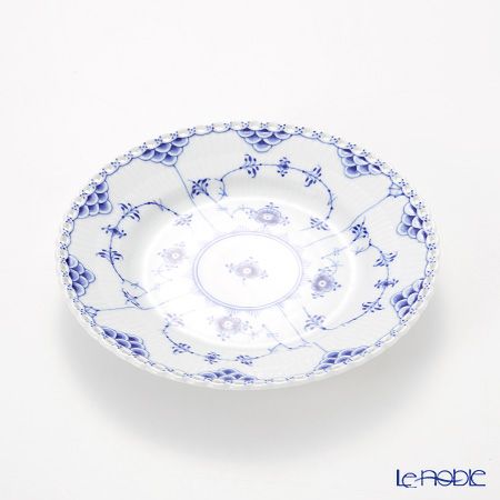 ロイヤルコペンハーゲン（Royal Copenhagen） ブルー フルーテッド フルレース プレート（フラット） 17cm 1103617／1017237