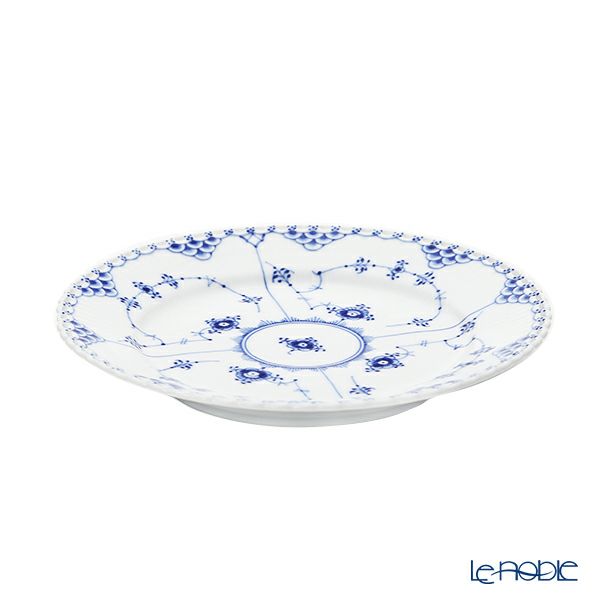 ロイヤルコペンハーゲン（Royal Copenhagen） ブルー フルーテッド フルレース プレート（フラット） 19cm 1103620／1017238