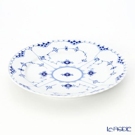 ロイヤルコペンハーゲン（Royal Copenhagen） ブルー フルーテッド フルレース プレート（フラット） 27cm 1103627／1017240