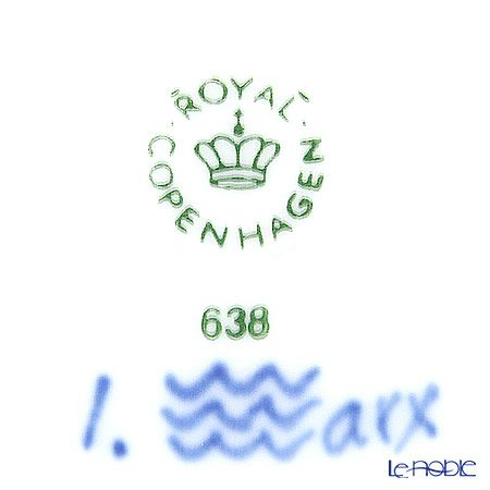 ロイヤルコペンハーゲン（Royal Copenhagen） ブルー フルーテッド フルレース プレート（オープンワーク） 25cm 1103638／1017242