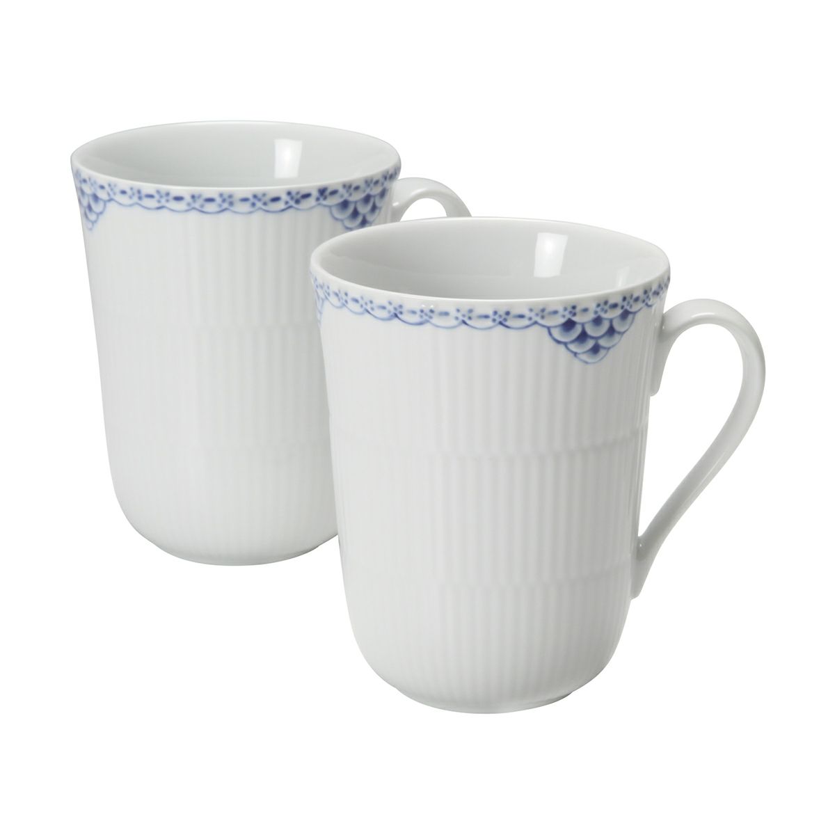 ロイヤルコペンハーゲン（Royal Copenhagen） プリンセス ブルー マグ 350ml ペア 1104033／1017243