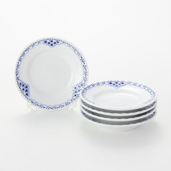 ロイヤルコペンハーゲン（Royal Copenhagen） プリンセス ブルー プレート 11cm 5枚セット 1104045
