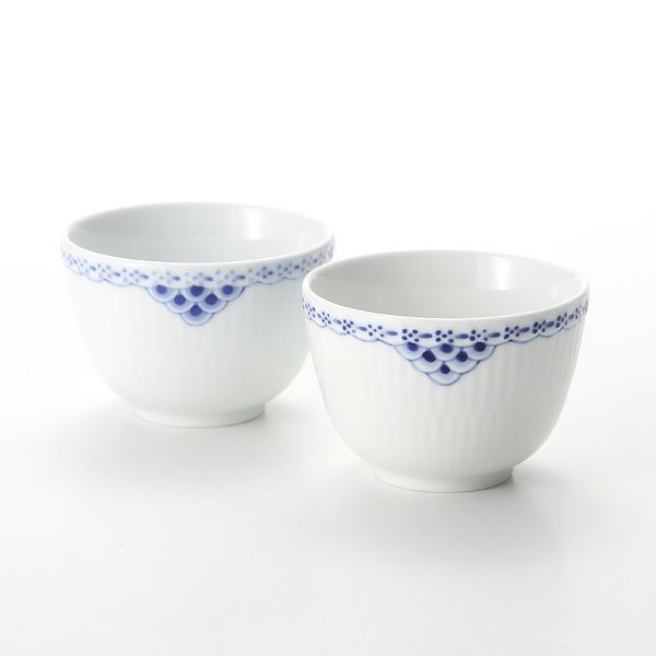 ロイヤルコペンハーゲン（Royal Copenhagen） プリンセス ブルー カップ 150ml ペア 1104047