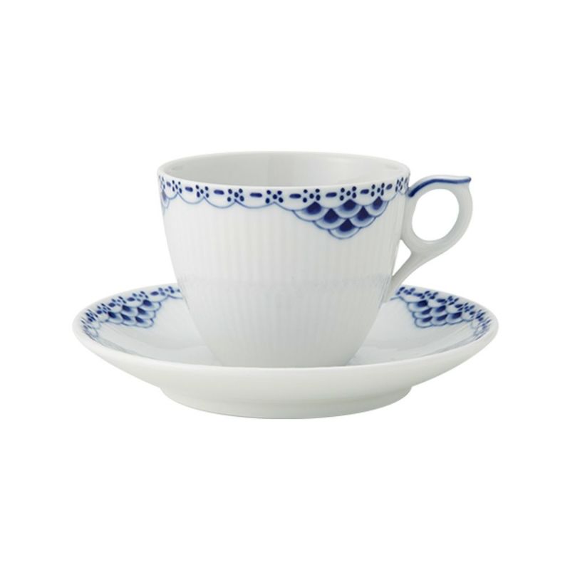 ロイヤルコペンハーゲン（Royal Copenhagen） プリンセス ブルー コーヒーカップ＆ソーサー 170ml 1104071／1017246