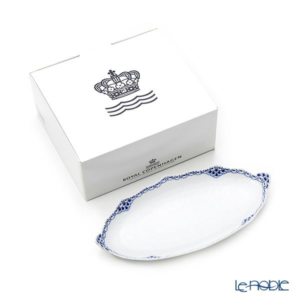 ロイヤルコペンハーゲン（Royal Copenhagen） プリンセス ブルー ディッシュ（楕円） 24.5×12cm 1104349／1017254