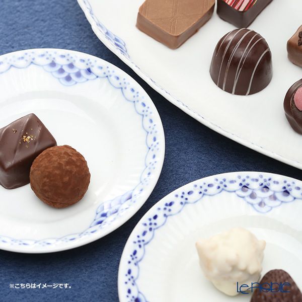 ロイヤルコペンハーゲン（Royal Copenhagen） プリンセス ブルー ディッシュ（楕円） 24.5×12cm 1104349／1017254